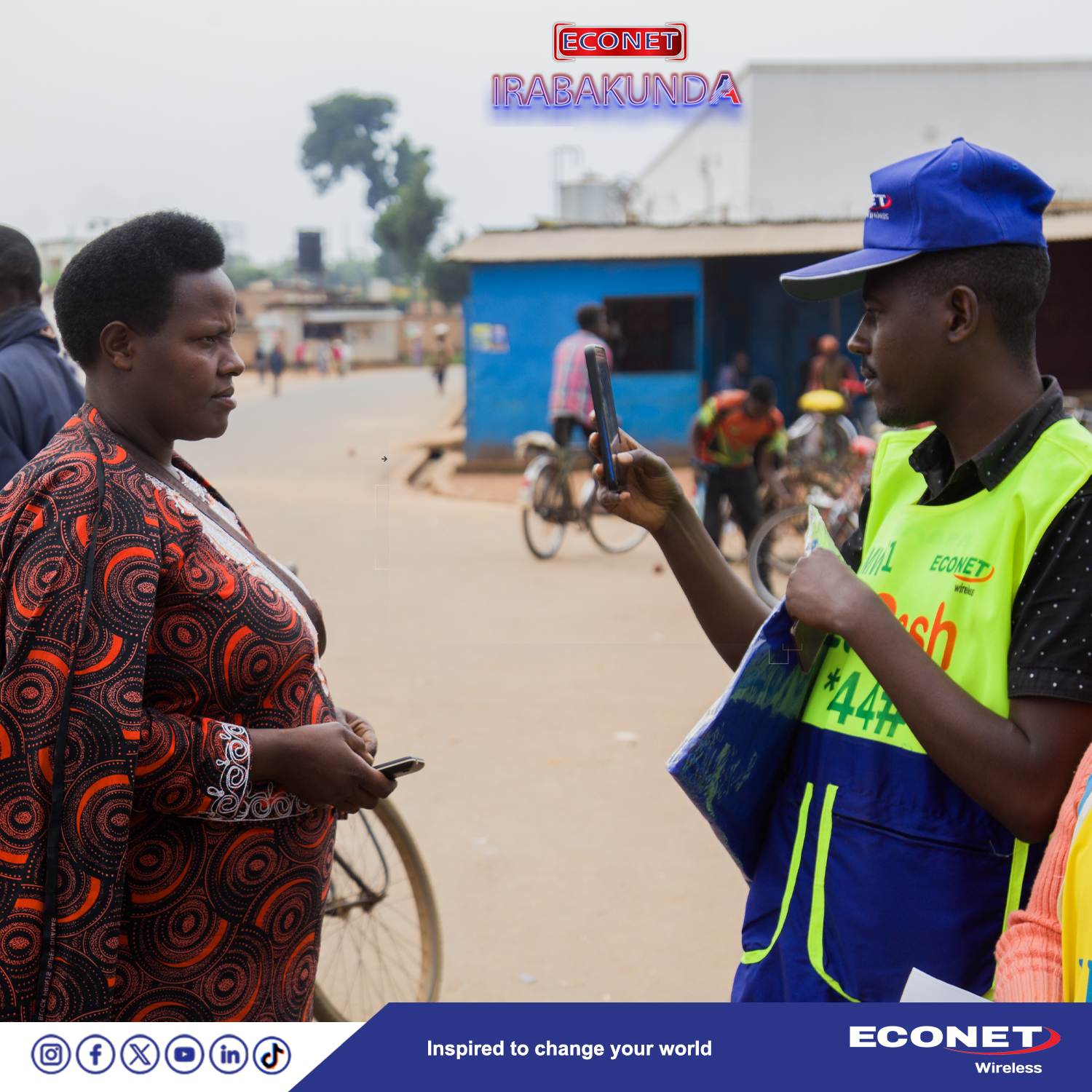 Econet Irabakunda tuko wote karibu apo