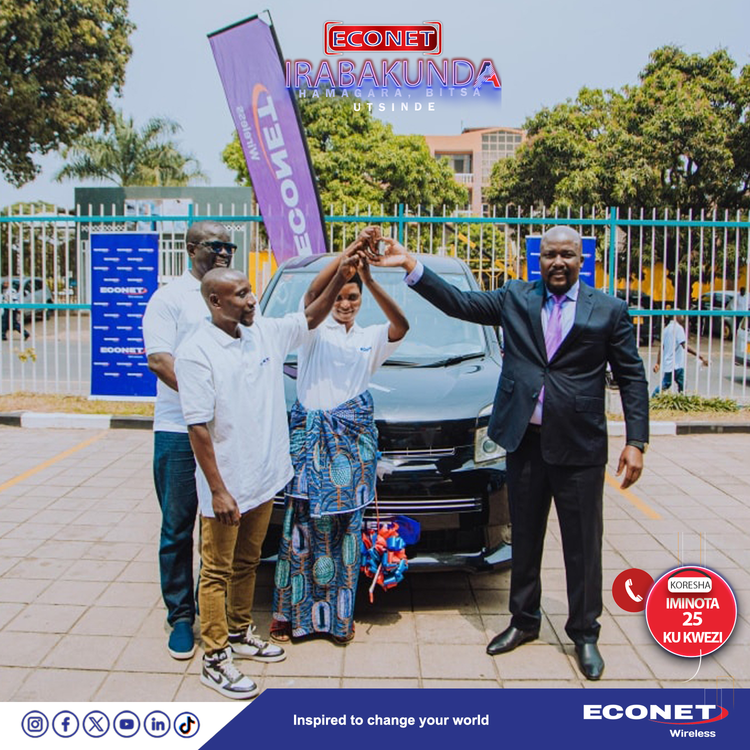 Econet Irabakunda Winners